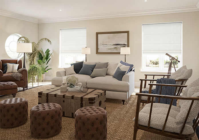 Kilkenny, Pure - Roman Blind - Image 6